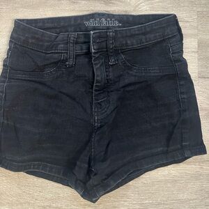 Two wild fable high rise short, size 25&26